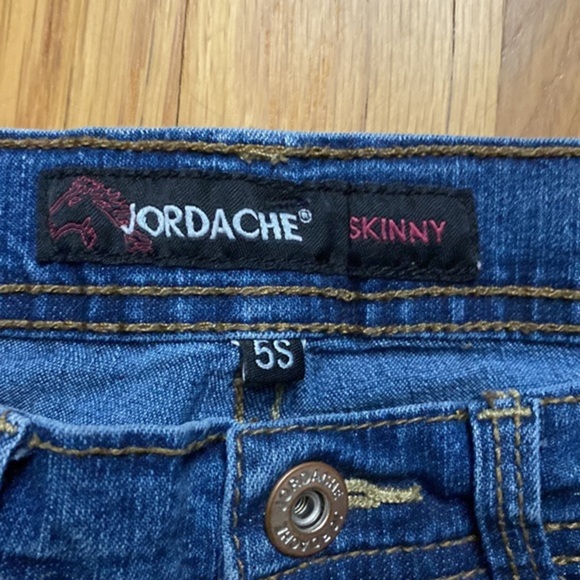 Jordache Girls Jeans Size 5 Slim - Picture 2 of 6